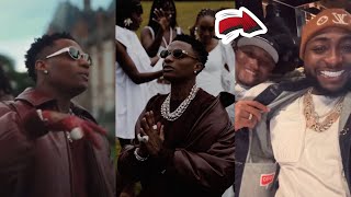 Davido React as His Old Song Top Wizkid Piece of my Heart new song [upl. by Sarazen868]