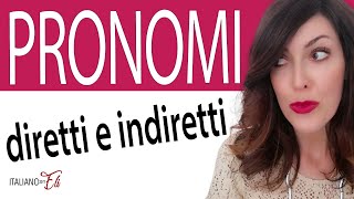 Pronomi diretti e indiretti QUIZ  Italian pronouns direct and indirect QUIZ [upl. by Ciccia]