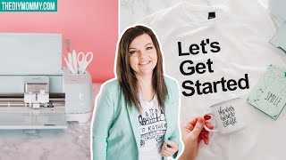 How to use a Cricut for the First Time  Best Beginner Projects  The DIY Mommy [upl. by Ayle]