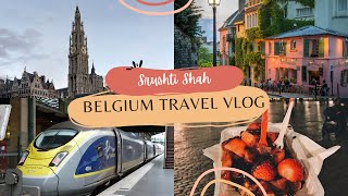 My London to Belgium in Eurostar Experience 😍🥳  Travel Day Vlog [upl. by Fairfax]