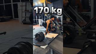 Deadlift 170 kg ✅ [upl. by Daron221]