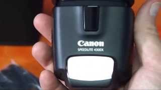 Flash Canon SpeedLite 430EX [upl. by Koval]