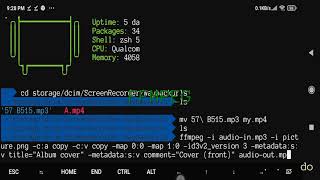 How To Add Cover To Mp3 With FFMPEG [upl. by Ahselrak]