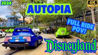 AUTOPIADisneyland Rides 2024 FULL RIDE POV [upl. by Cerelia843]