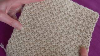 CROCHET SUZETTE STITCH TUTORIAL [upl. by Louth846]