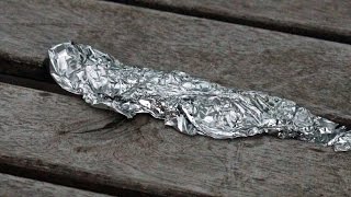 Howto Use Aluminum Foil To Fill High Temperature Holes and Gaps Tutorial [upl. by Wey]