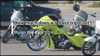 How Much Does a 9 Days Trip to Sturgis Bike Rally Cost [upl. by Lellih]