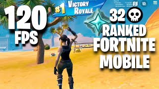 RedMagic Nova at Its Best 120 FPS Ranked Fortnite Mobile Domination [upl. by Arreis]