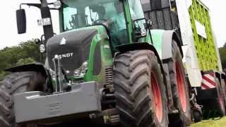 2 Schnitt mit Fendt Claas amp Krone [upl. by Rodgers]