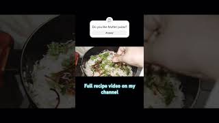 Mutter Pulao  Ghee Mutter Rice  Full recipe 👇👇👇 httpswwwyoutubecomCookingwithShaheen [upl. by Kilgore]