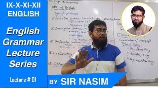 English Grammar  Basic Concepts Lecture1 [upl. by Gristede]