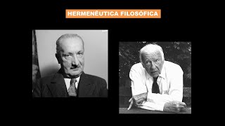 HERMENÊUTICA FILOSÓFICA HEIDEGGER E GADAMER [upl. by Neelia630]