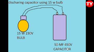 capacitors safe discharging methods [upl. by Hadley]