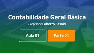 Contabilidade Geral Básica  Aula 01  Parte 04  Loberto Sasaki [upl. by Richard]