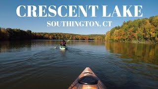 Crescent Lake Southington CT Kayaking [upl. by Macswan]