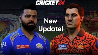 LIVE Playing Cricket 24  T20  gaming [upl. by Johnna119]