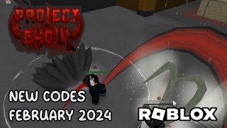 Roblox Project Ghoul New Codes February 2024 [upl. by Gnivre]