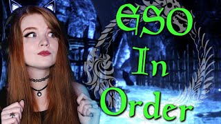 STARTING THE MAIN QUEST  Elder Scrolls Online In Order Ep 2 [upl. by Lawler]