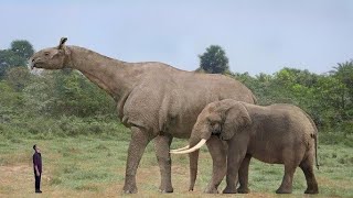 Top 10 Biggest Land Animals In The World [upl. by Hilbert64]