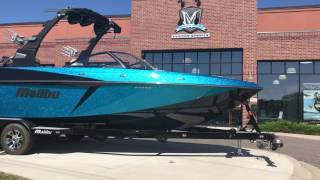 2017 Malibu Wakesetter 25 LSV Stratosphere BlueEbony [upl. by Nomrac250]