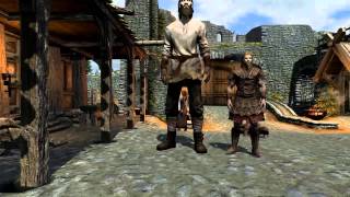 Skyrim Daily Mod Shout Out 58 Playable Giant Race [upl. by Yelda]