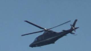 Castle Air Agusta A109E Power GDVIP flying past Harmans Water on 21 September 2024 [upl. by Ronal]