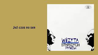 Kabaret Starszych Panów Jeremi Przybora Jerzy Wasowski  Już czas na sen Official Audio [upl. by Hnamik]