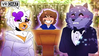 Roxanne Wolfs PARENTS Get MARRIED in VRChat [upl. by Issej309]