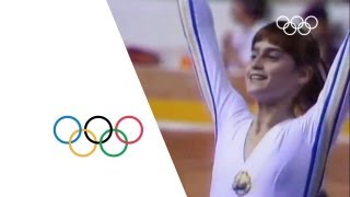 Nadia Comaneci  First Perfect 10  Montreal 1976 Olympics [upl. by Elston]