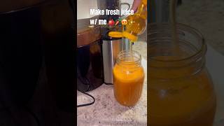 Make fresh juice with me juicingforweightloss juicingtutorials healthiswealth [upl. by Brodeur]