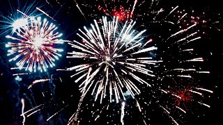 Fireworks • 1 Hour Ambience Video • Desensitization for Dogs Cats Horses and Other Animals [upl. by Wendelin]