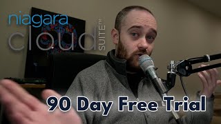 Niagara Cloud 90 Day Free Trial Announcement  Niagara Recover amp Niagara Remote [upl. by Nerrak]