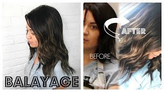 CREATE A BALAYAGE USING ONLY HAIR EXTENSIONS on short hair [upl. by Drabeck152]