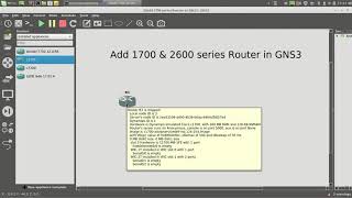 Add C1700 and C2600 Series Routers in GNS3  Work Like PRO [upl. by Nnalatsyrc]