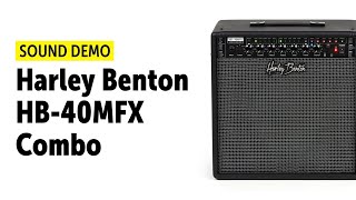 Harley Benton HB40MFX  Sound Demo no talking [upl. by Ogdan253]