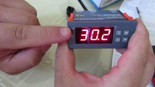 Temperature controller MH1210w manual with settings [upl. by Mcnully]