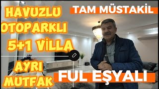 DİDİMDE 250 M2 ARSA İÇİNDE TAM MÜSTAKİL 51 HAVUZLU OTOPARKLI FUL SIFIR EŞYALI PANJURLU BÜYÜK TERAS [upl. by Panthia]