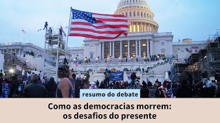 Resumo do webinar  Como as democracias morrem os desafios do presente [upl. by Blank]