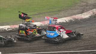 Stockcars 2 Heats Rotorua 24 March 2024 [upl. by Lahcar]