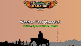 Bartel Union  Western Feel Karaoke [upl. by Osei]