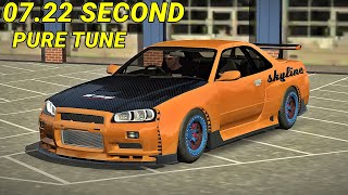 HOW TO MAKE NISSAN SKYLINE GTR R34 MORE FASTER CAR PARKING MULTIPLAYER [upl. by Elysee124]