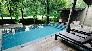 Muthi Maya Forest Pool Villa Resort Khao Yai Review Room Tour มุติมายาพูลวิลล่ารีสอร์ต เขาใหญ่ รีวิว [upl. by Nofets]