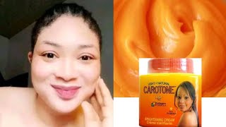 How to mixed Carotone cream zero Side Effect 3days whitening [upl. by Aynotan]