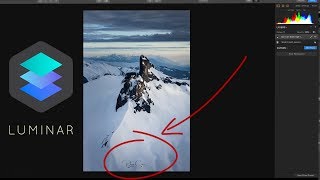 How to Watermark Your Photos in Luminar [upl. by Hayse]