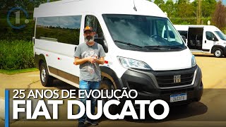 NOVA FIAT DUCATO 2023 PREÇOS DETALHES E COMO ANDA A RIVAL DE SPRINTER E TRAINSIT [upl. by Aerdnua930]