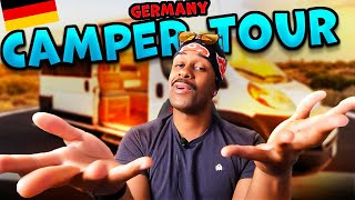 FINALLY Revealing my GERMANY CAMPER TOUR and I need YOUR help [upl. by Aynatahs791]