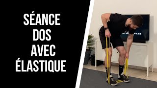 MUSCLE TON DOS AVEC UN ÉLASTIQUE N°1  Séance complète en 10 minutes [upl. by Ntsyrk453]