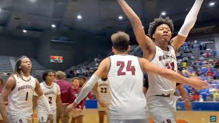 WHAT A SHOT Cam Smith drills buzzerbeater to give Biggersville improbable win in MHSAA title game [upl. by Analeh]