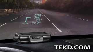 Garmin HUD Navigation System Keeps Eyes on the Road [upl. by Joann928]