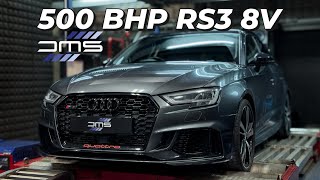 RS3 500 BHP DMS Automotive performance upgrade [upl. by Assiroc]